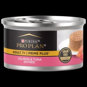 Pro Plan PRIME PLUS Senior Adult 7+ Salmon & Tuna Entrée Classic Wet Cat Food