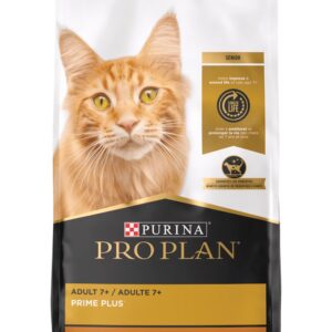 Pro Plan PRIME PLUS Adult 7+ Chicken & Rice Formula Dry Cat Food